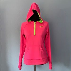 Fila sport girl’s dry fit fluorescent jacket